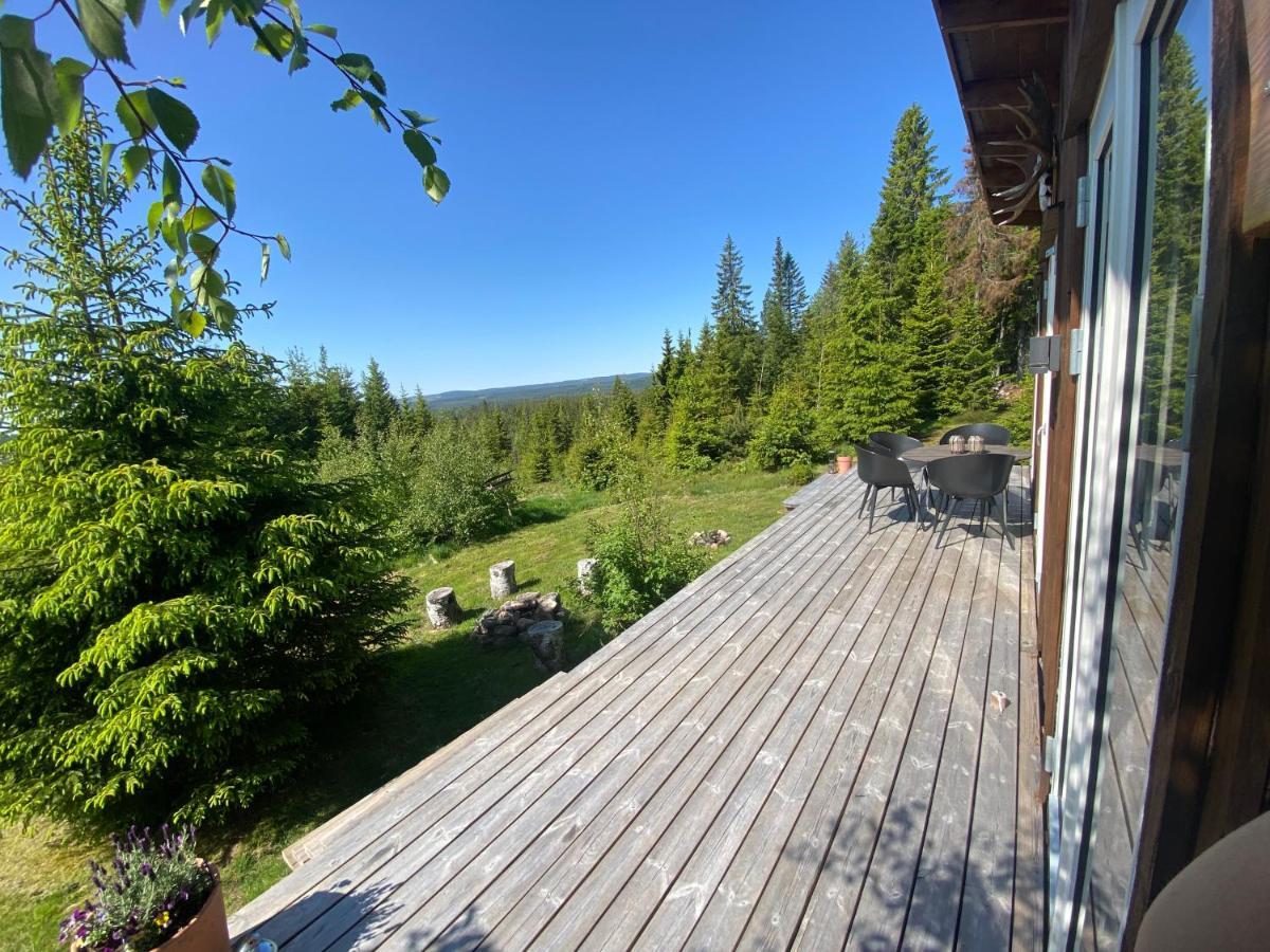 Cozy Forest Cabin With Amazing Mountain View Torsby Exterior foto
