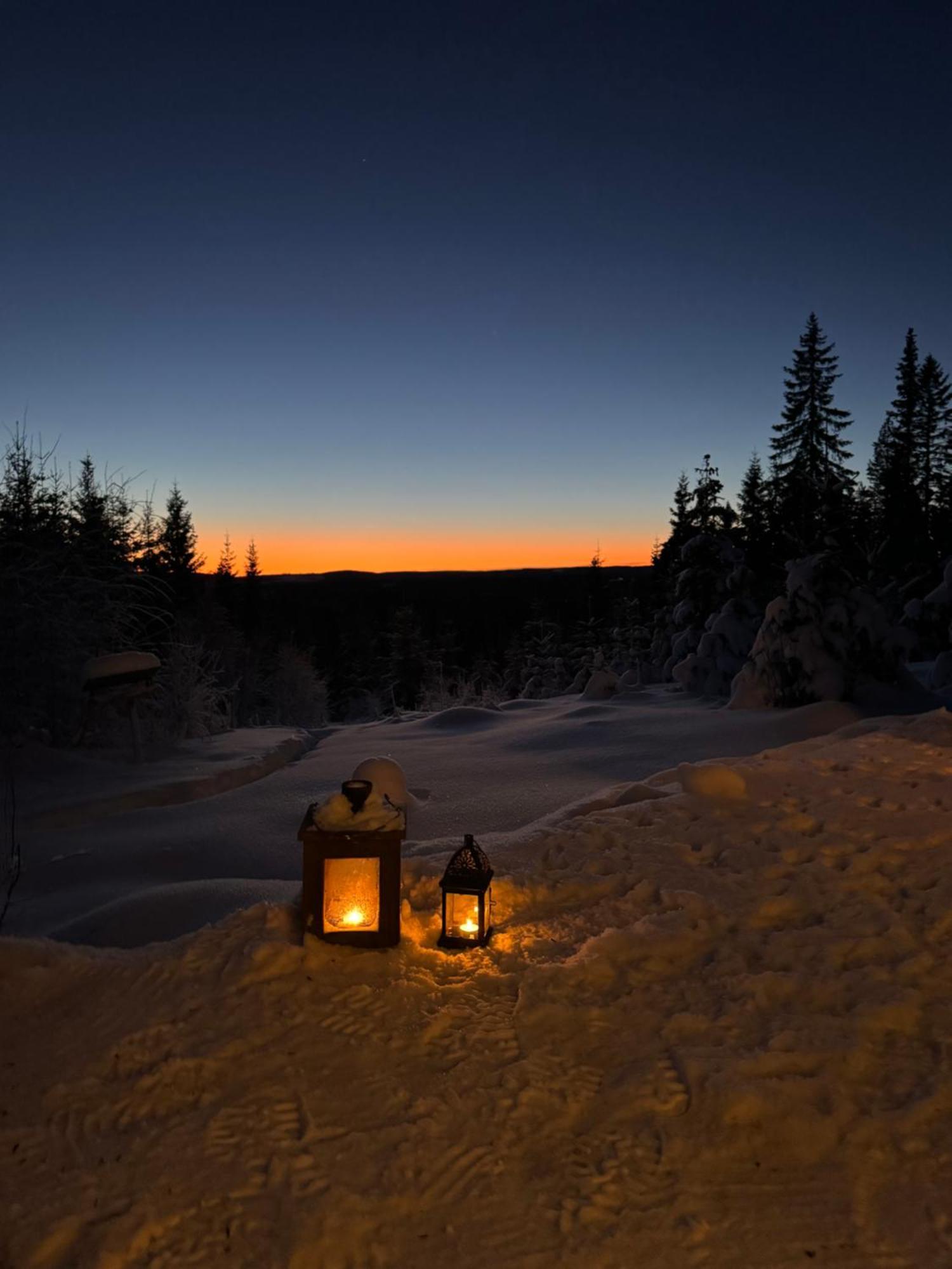 Cozy Forest Cabin With Amazing Mountain View Torsby Exterior foto